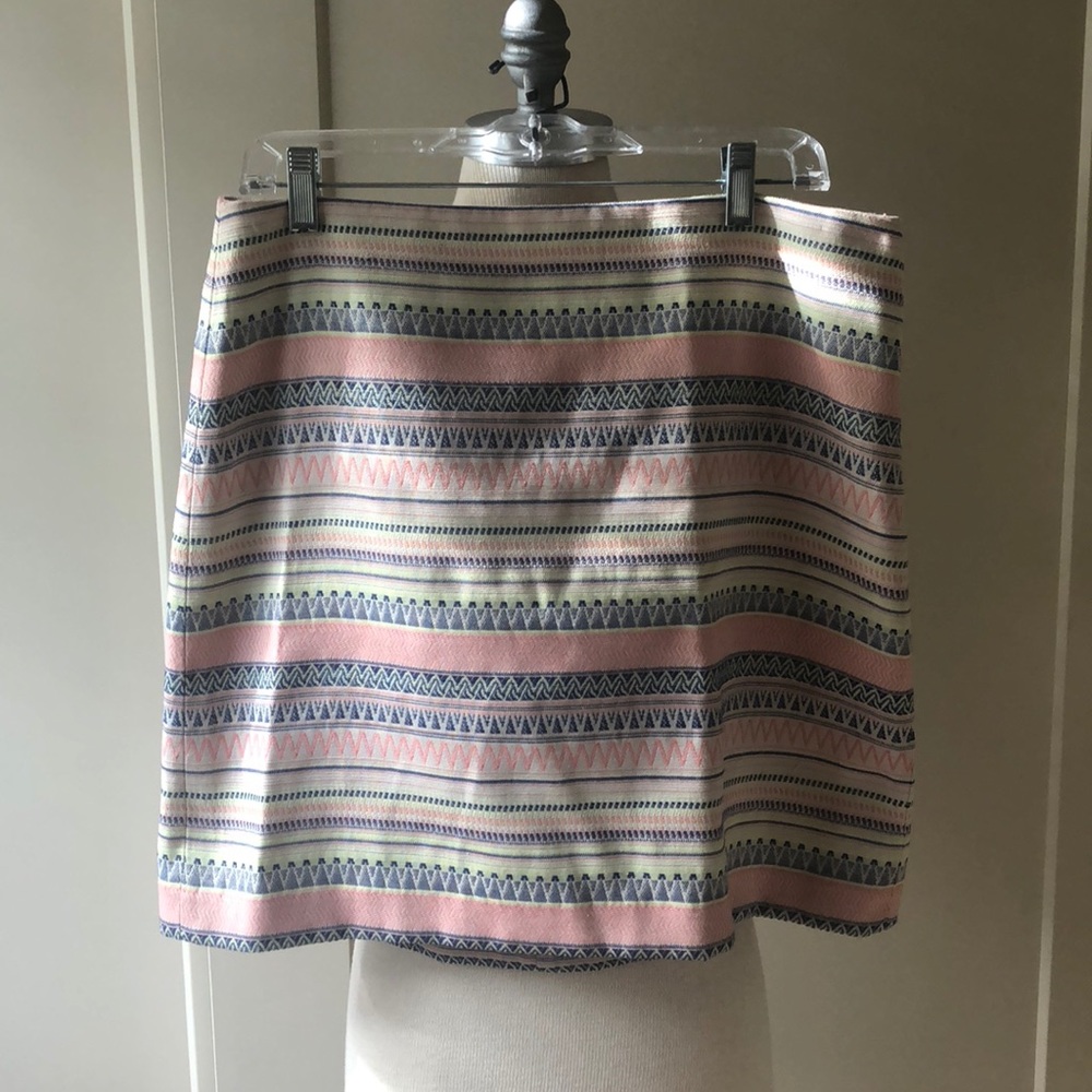 Loft zig zag skirt